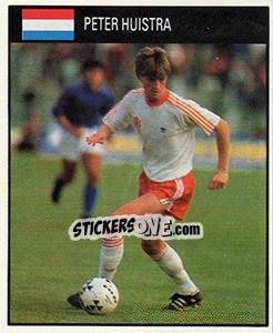 Sticker Peter Huistra - World Cup 1990 - Orbis