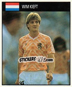 Sticker Wim Kieft - World Cup 1990 - Orbis