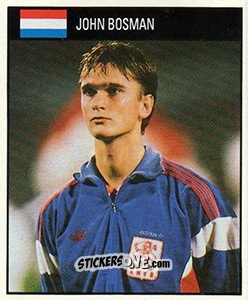 Figurina John Bosman - World Cup 1990 n. 146 - Orbis