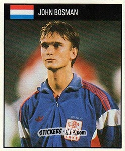 Sticker John Bosman - World Cup 1990 - Orbis