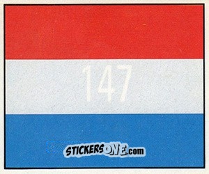 Sticker National Flag