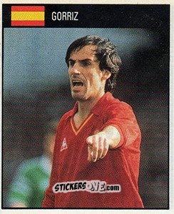 Figurina Gorriz - World Cup 1990 n. 150 - Orbis
