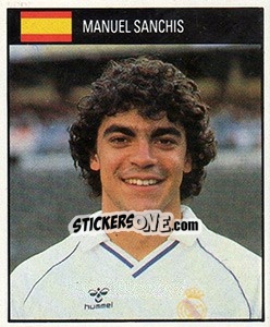 Cromo Manuel Sanchis - World Cup 1990 - Orbis