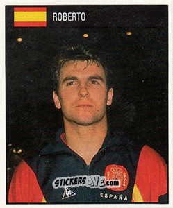 Sticker Roberto - World Cup 1990 n. 153 - Orbis
