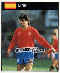 Cromo Michel - World Cup 1990 - Orbis