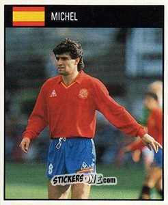 Cromo Michel - World Cup 1990 - Orbis