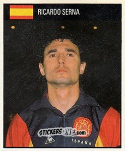 Cromo Ricardo Serna - World Cup 1990 n. 161 - Orbis