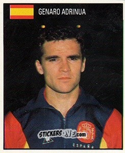 Sticker Genaro Adrinua - World Cup 1990 n. 162 - Orbis