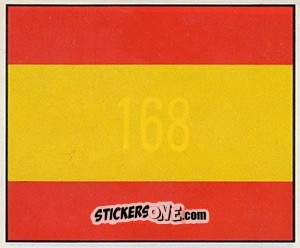 Sticker National Flag - World Cup 1990 n. 168 - Orbis