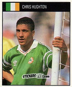 Sticker Chris Hughton - World Cup 1990 n. 170 - Orbis