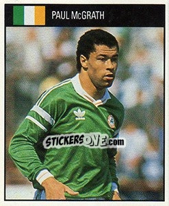Sticker Paul McGrath - World Cup 1990 - Orbis