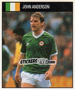 Sticker John Anderson - World Cup 1990 - Orbis