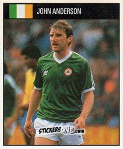 Cromo John Anderson - World Cup 1990 - Orbis