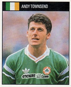 Sticker Andy Townsend - World Cup 1990 n. 185 - Orbis