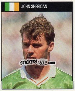 Sticker John Sheridan - World Cup 1990 - Orbis