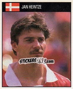 Sticker Jan Heintze - World Cup 1990 - Orbis