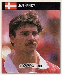 Sticker Jan Heintze - World Cup 1990 - Orbis