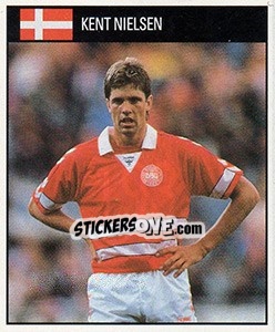 Sticker Kent Nielsen - World Cup 1990 - Orbis
