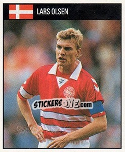 Sticker Lars Olsen - World Cup 1990 - Orbis