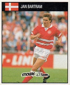 Sticker Jan Bartram - World Cup 1990 n. 195 - Orbis