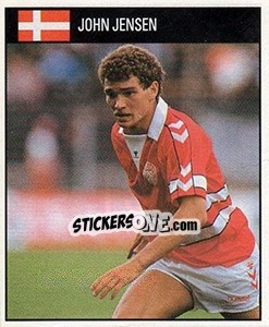 Sticker John Jensen - World Cup 1990 - Orbis