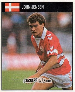 Sticker John Jensen - World Cup 1990 - Orbis