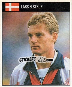 Sticker Lars Elstrup - World Cup 1990 n. 198 - Orbis