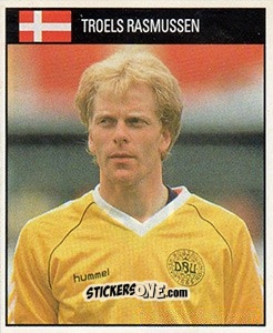 Sticker Troels Rasmussen - World Cup 1990 - Orbis