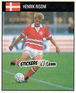 Sticker Henrik Risom - World Cup 1990 - Orbis