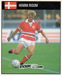 Sticker Henrik Risom - World Cup 1990 n. 202 - Orbis