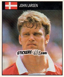 Sticker John Larsen - World Cup 1990 - Orbis