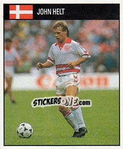 Sticker John Helt - World Cup 1990 n. 205 - Orbis
