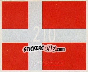 Sticker National Flag - World Cup 1990 - Orbis