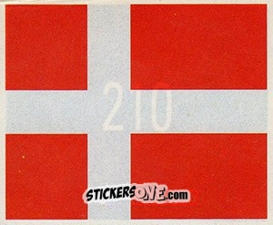Sticker National Flag - World Cup 1990 n. 210 - Orbis