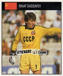 Sticker Rinat Dasaev - World Cup 1990 - Orbis