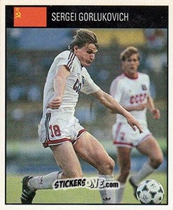 Sticker Sergei Gorlukovich - World Cup 1990 n. 213 - Orbis