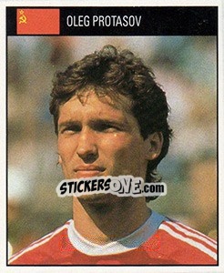 Sticker Oleg Protasov - World Cup 1990 - Orbis