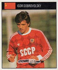 Cromo Igor Dobrovolsky - World Cup 1990 - Orbis