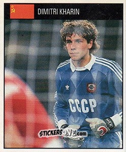 Sticker Dmitri Kharin - World Cup 1990 n. 222 - Orbis