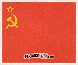 Sticker National Flag - World Cup 1990 n. 231 - Orbis