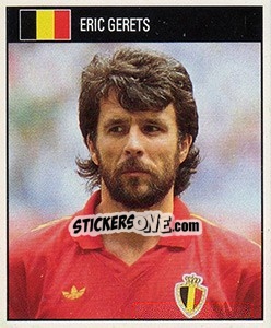 Sticker Eric Gerets - World Cup 1990 - Orbis