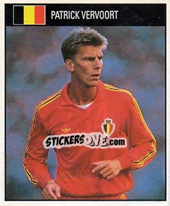 Sticker Patrick Vervoort - World Cup 1990 - Orbis