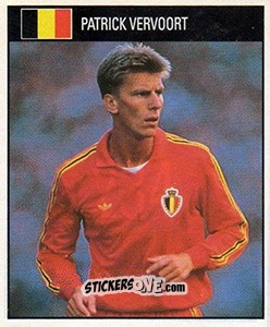 Sticker Patrick Vervoort - World Cup 1990 - Orbis