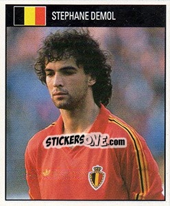 Cromo Stephane Demol - World Cup 1990 - Orbis