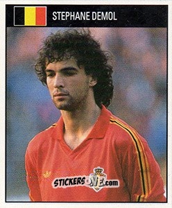 Cromo Stephane Demol - World Cup 1990 - Orbis