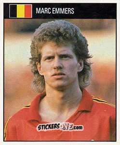 Sticker Marc Emmers - World Cup 1990 - Orbis