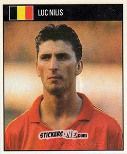 Sticker Luc Nilis - World Cup 1990 n. 240 - Orbis