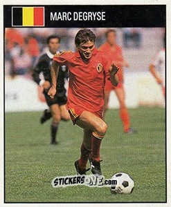 Sticker Marc Degryse - World Cup 1990 n. 241 - Orbis