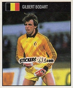 Sticker Gilbert Bodart