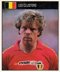 Sticker Leo Clijsters - World Cup 1990 - Orbis